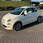 Fiat 500 1.0 Mild-Hybrid, Auto's, Beige, Leder en Stof, Wit, Parkeersensor