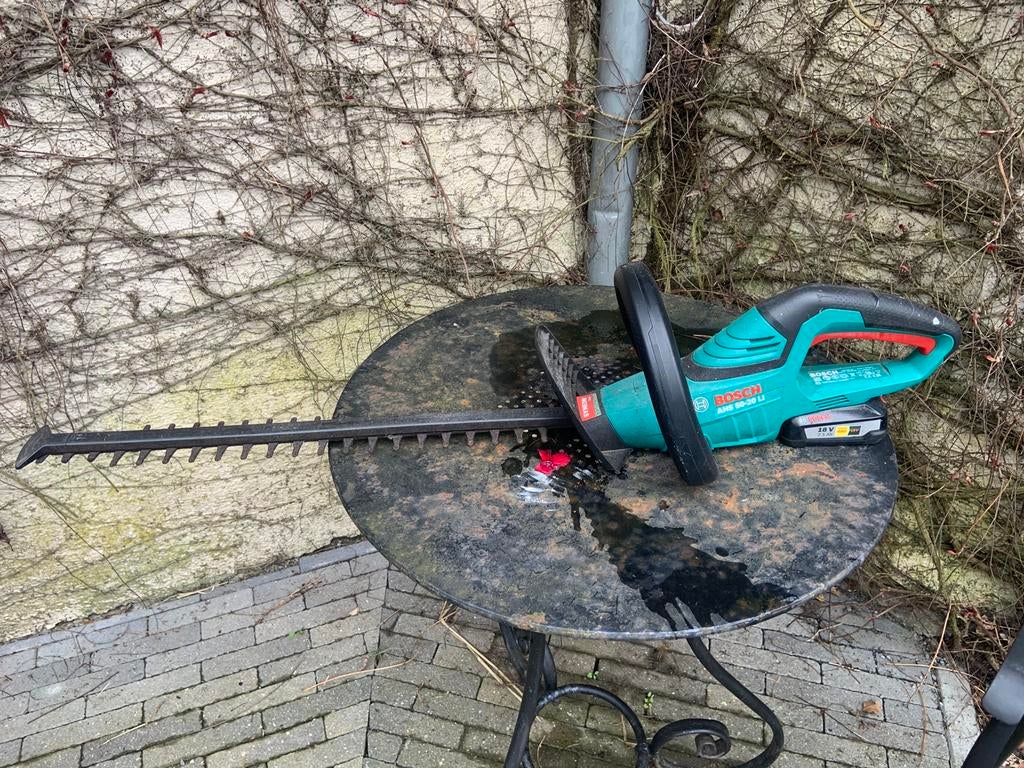Taille-haie Bosch AHS50, Jardin & Terrasse, Enlèvement, Comme neuf