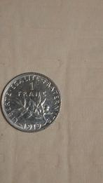 france 1 fr 1919 argent semeuse, Envoi, France, Monnaie en vrac, Argent