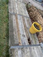 steenschotten Azobe 140 breed, Doe-het-zelf en Bouw, Ophalen, Gebruikt