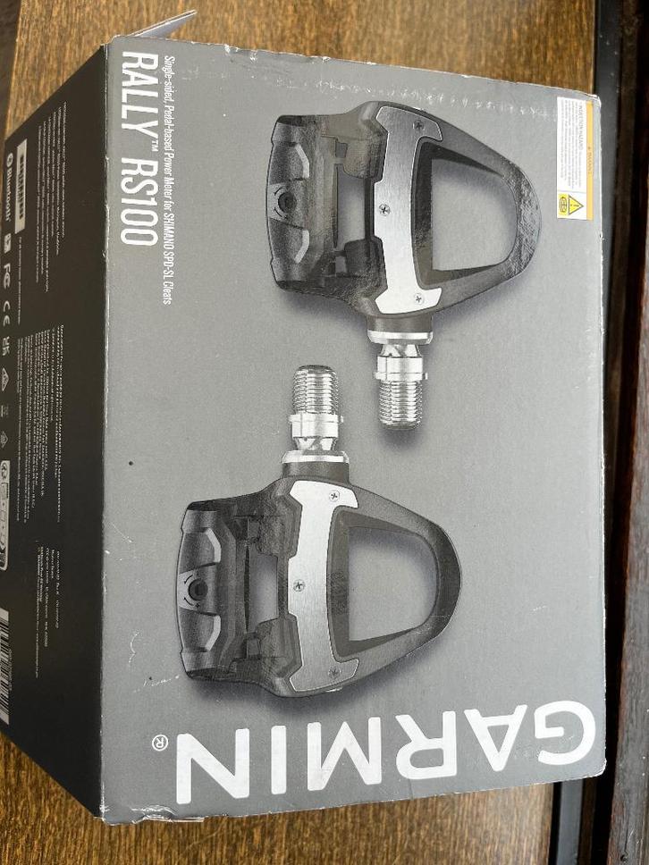 Garmin Rally RS100 Shimano SPD-SL pedalen vermogenmeting, Vélos & Vélomoteurs, Vélos Pièces, Comme neuf, Vélo de course, Enlèvement