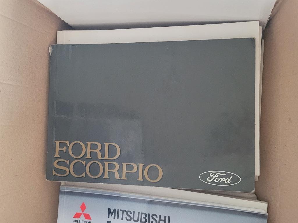 Manuel Notice Utilisation Ford Scorpio - Origine Ford, Enlèvement