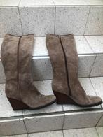 Bottes, Enlèvement, Comme neuf, Beige, Bottes hautes