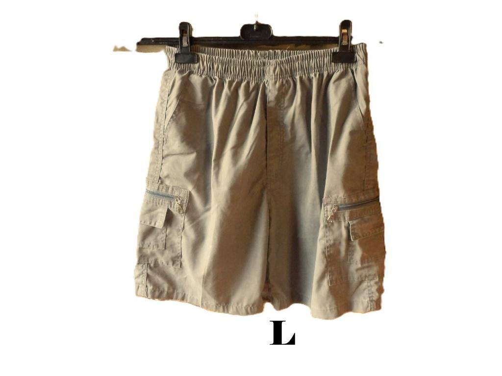 (7)- short homme t. L kaki - shialy -, Enlèvement ou Envoi, Shialy, Vert, Taille 52/54 (L)
