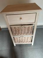 Landelijk kastje, Huis en Inrichting, Slaapkamer | Nachtkastjes, Ophalen, Zo goed als nieuw