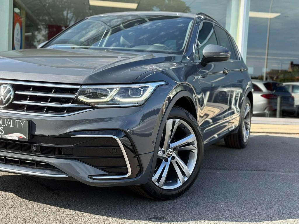Volkswagen Tiguan 1.5 TSI DSG R-Line/ TREKHAAK / NAVI / CAME, Argent ou Gris, Achat, Entreprise, Alcantara