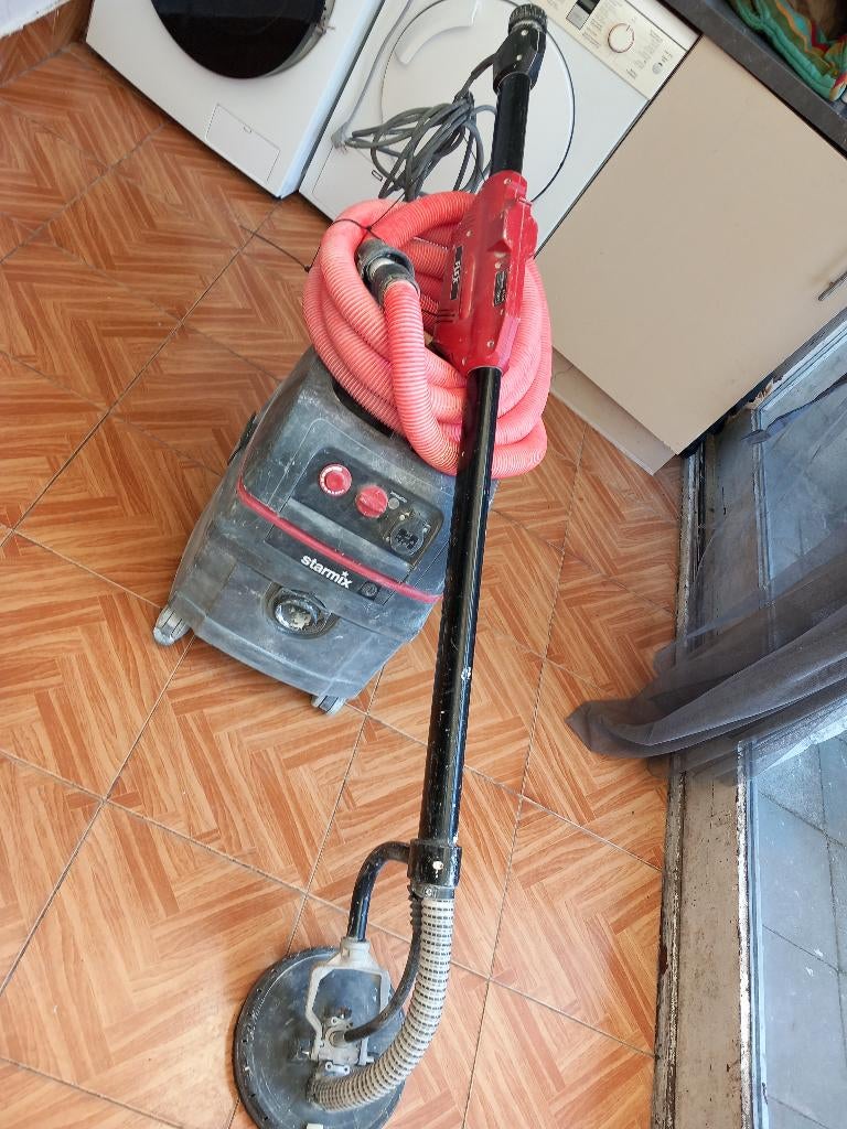 Stofzuiger en wand plafond schuurmachine, Doe-het-zelf en Bouw, Ophalen, Zo goed als nieuw, Overige typen