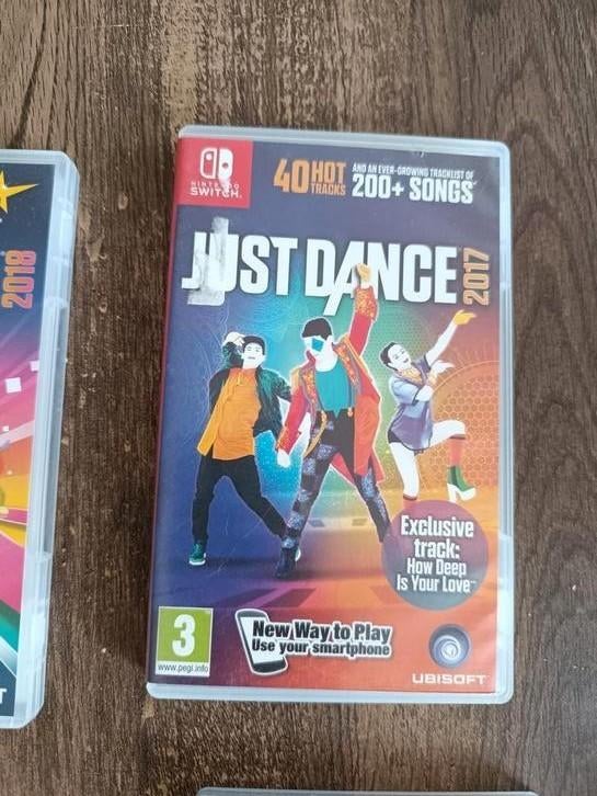 GERESERVEERD - Just Dance games voor de Switch, Games en Spelcomputers, Ophalen of Verzenden, Zo goed als nieuw, Muziek