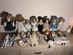 Groot lot vintage dolls poppen porselein, Enlèvement