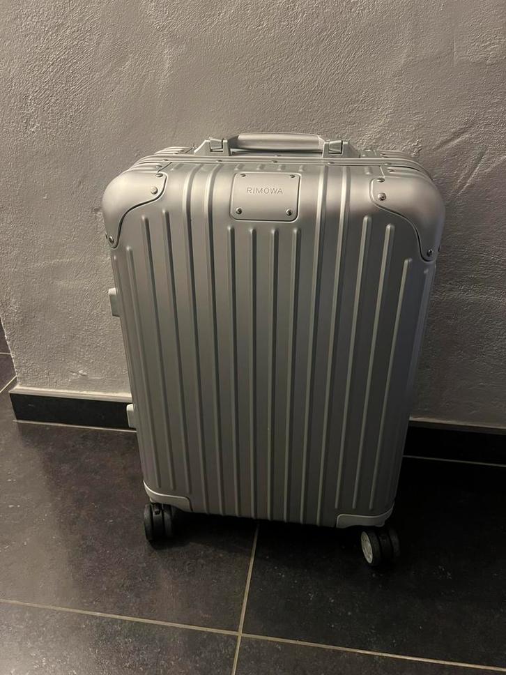 Valise Cabine Rimowa, Bijoux, Sacs & Beauté, Valises, Comme neuf, Enlèvement ou Envoi