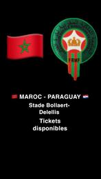 Tickets  MAROC - PARAGUAY, Tickets & Billets