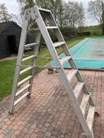 ladder, Doe-het-zelf en Bouw, Ladders en Trappen, Ophalen, Zo goed als nieuw, Ladder, Opvouwbaar of Inschuifbaar