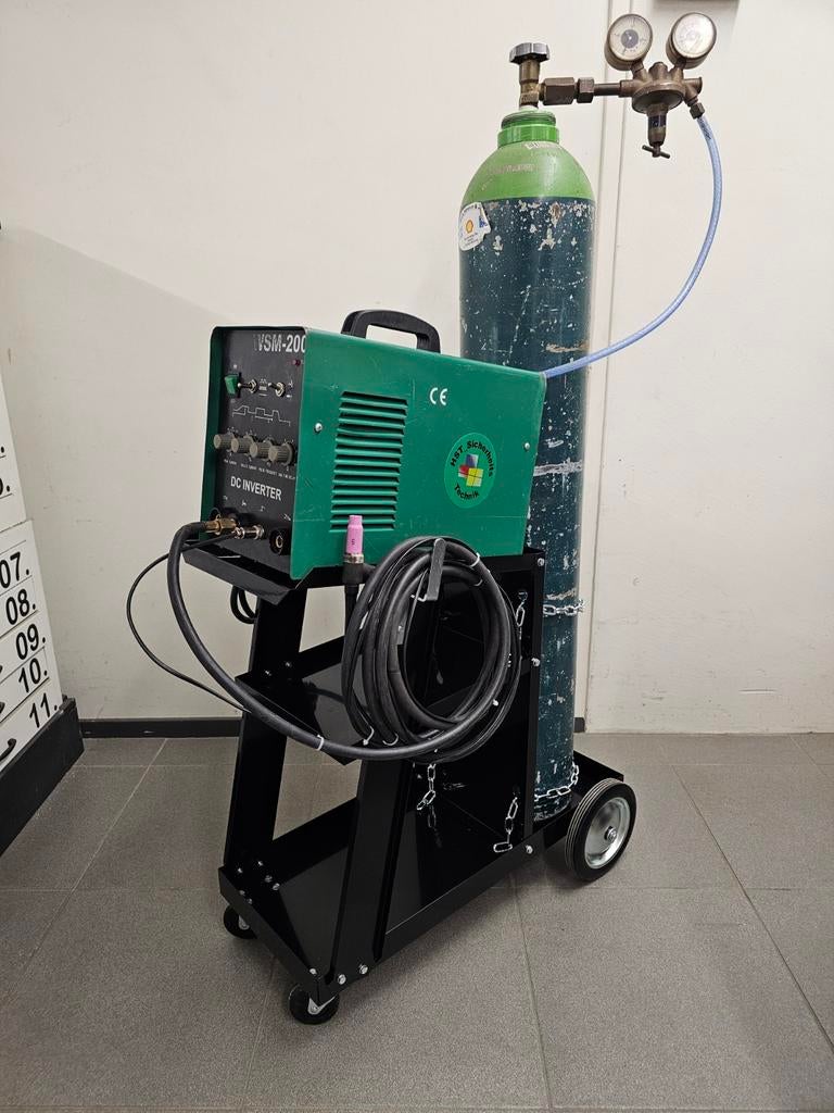 WSM-200 TIG lasapparaat inverter 200A - compleet las klaar, Ophalen, Gebruikt
