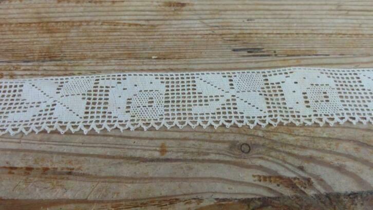 Frans brocante kant met bladeren en nootjes, HERFST, Antiquités & Art, Curiosités & Brocante, Enlèvement ou Envoi