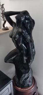 Kunsthars beeld naakte dame, Enlèvement