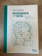 Redeneren met Data, Jan De Neve, Boeken, Studieboeken en Cursussen, Gelezen, Verzenden, Acco, Hogeschool
