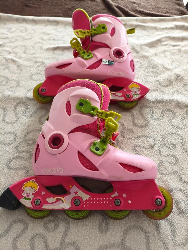 Rollerblades maat 32-34, Sports & Fitness, Enlèvement, Utilisé, Enfants