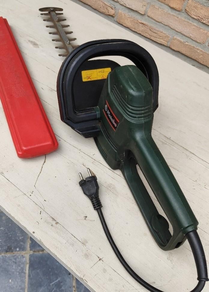 Elektrische Heggenschaar Metabo, Tuin en Terras, Heggenscharen, Ophalen of Verzenden, Gebruikt, Elektrisch, Metabo