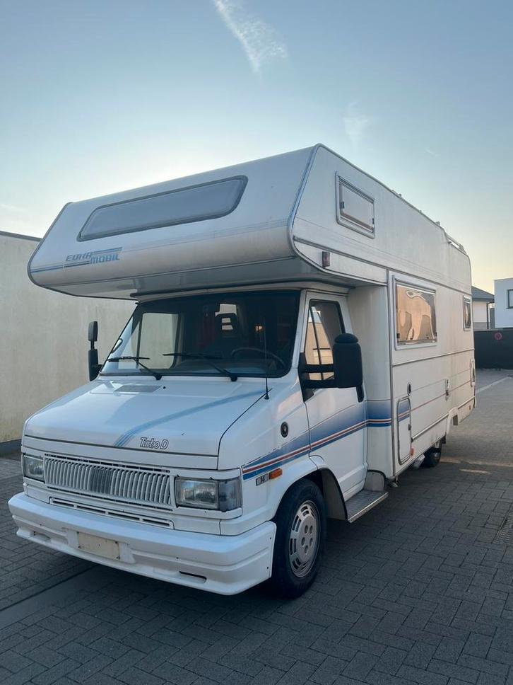 FIAT 14 2.5TD 190000KM, Caravans en Kamperen, Mobilhomes, Particulier, tot en met 5, Buscamper of Camperbus, Fiat, Fiat, Diesel