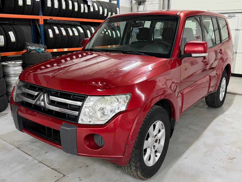 Mitsubishi Pajero 3.2 Diesel bj 2011 5 deurs, Autos, Mitsubishi, Rouge, Achat, Boîte manuelle, Noir