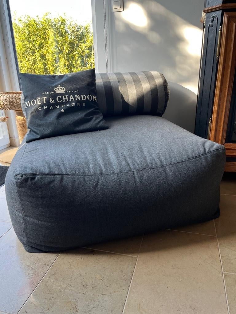 pouf en tissu impeccable, Enlèvement, 75 à 100 cm, 75 à 100 cm, Tissus