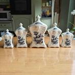 Set voorraadpotten Delfts blauw, Ophalen