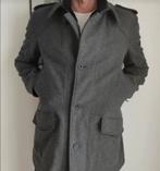 Strellson Wool coat jacket parka grey size L 52, Ophalen of Verzenden