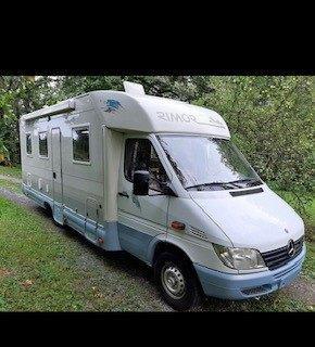 Mercedes sprinter 313dci, Caravanes & Camping, Camping-cars, Particulier, jusqu'à 4, Autres marques, Mercedes, Diesel, Boîte manuelle