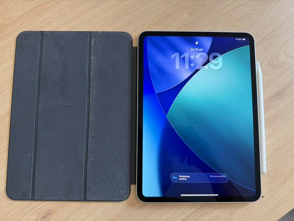 iPad Pro M5 11” 256GB + Apple Pencil Pro + Apple Cover, Computers en Software, Apple iPads, Ophalen, 11 inch, Zo goed als nieuw