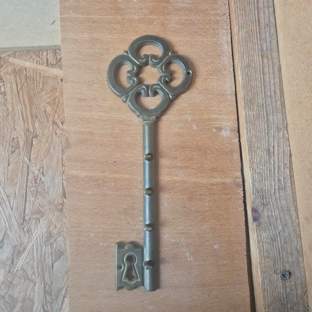 Porte clés murale vintage style clés anciennes, Enlèvement ou Envoi, Utilisé