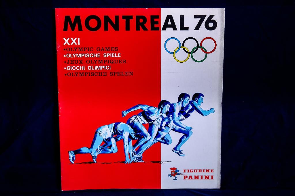 Panini sticker album ' OS Montreal 1976 '  -compl-, Ophalen of Verzenden, Gebruikt, Sticker