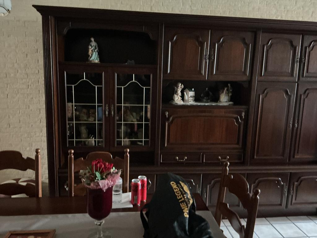 Volledige eetplaats in kersselaar, Huis en Inrichting, Ophalen, Gebruikt