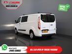 Ford Transit Custom 2.0 TDCI L2 Trend DC Dubbel Cabine BPM V, Auto's, Wit, 202 g/km, Bedrijf, Ford