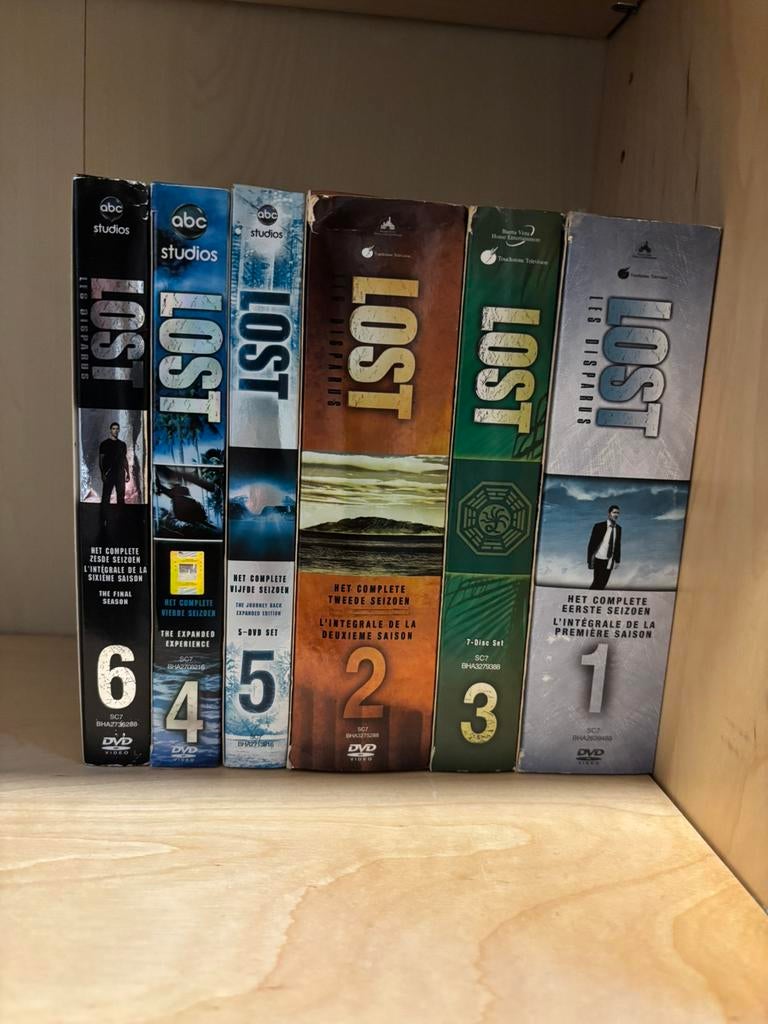 LOST complete serie DVD – seizoen 1 t.e.m. 6, Ophalen, Gebruikt, Drama, Boxset