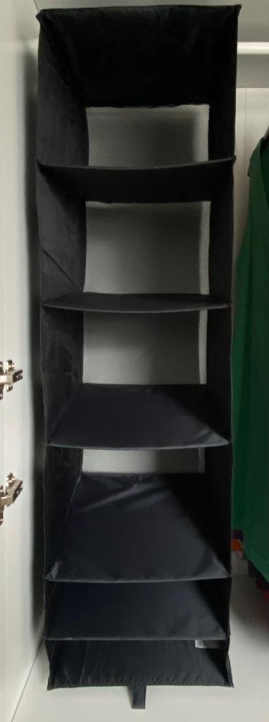 Opbergsysteem kledij, Ophalen, Gebruikt