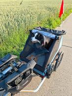 Remorque vélo enfant/chien/bagages adaptable poussette, Ophalen, THULE, 20 tot 40 kg, Zo goed als nieuw