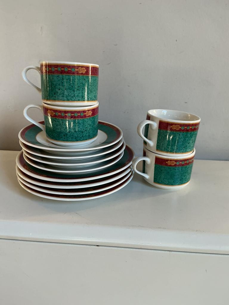 Ontbijtset 4 personen, nieuw, Huis en Inrichting, Keuken | Keukenelementen, Ophalen of Verzenden