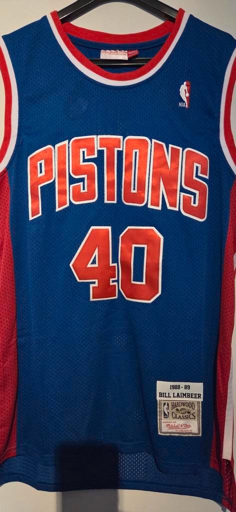 Bill Laimbeer, numéro 40 des Detroit Pistons, Sports & Fitness, Basket, Neuf, Vêtements, Enlèvement ou Envoi