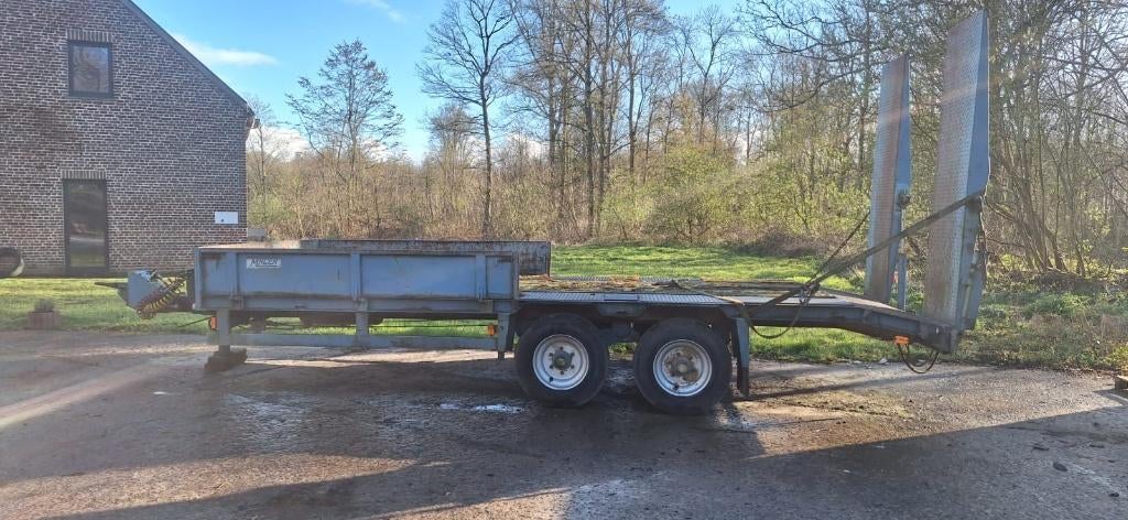 Remorque Plateau Macer, Enlèvement, Utilisé