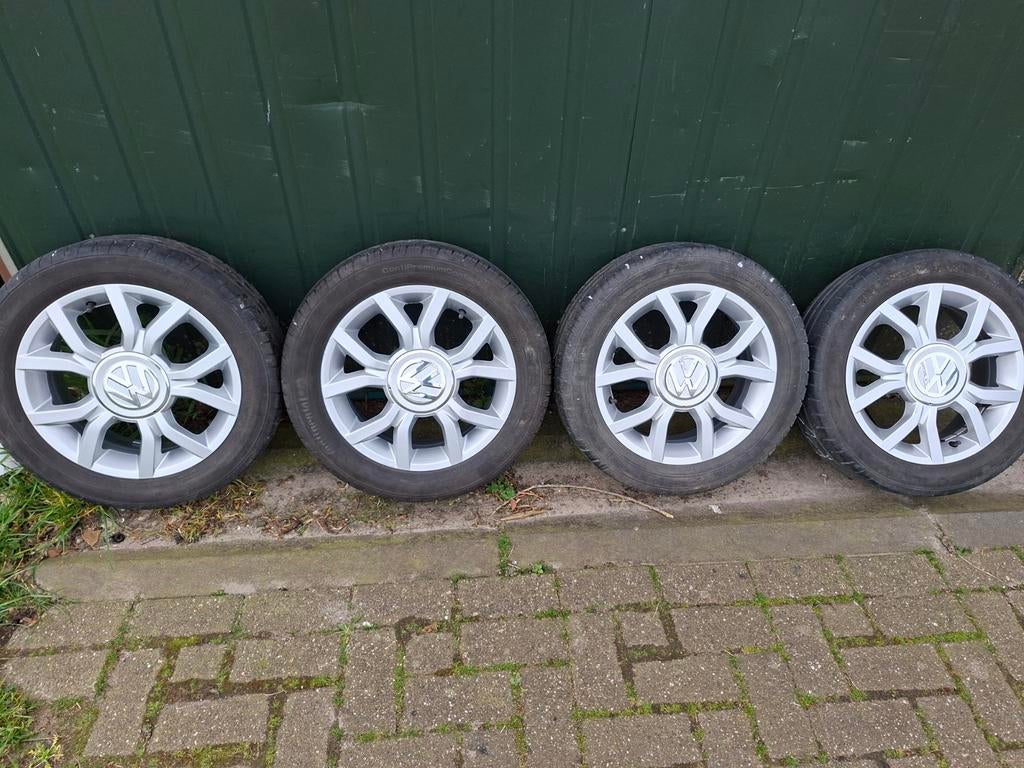 Originele VW Up velgen 4x100 15inch, Ophalen, Zomerbanden, Velg(en)