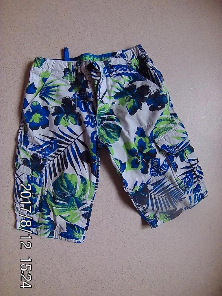 short jongen mt 146-152 10-12j Afun Coolcat tropical summer, Kinderen en Baby's, Ophalen of Verzenden, Zo goed als nieuw, Jongen