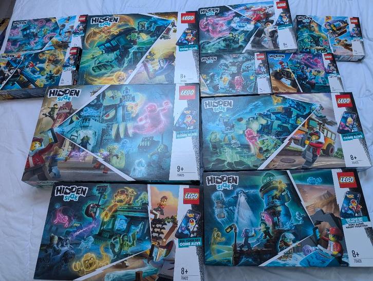 LEGO HIDDEN SIDE - 11 SETS NEUFS SCELLÉS, Enfants & Bébés, Jouets | Duplo & Lego, Comme neuf, Lego, Ensemble complet, Enlèvement