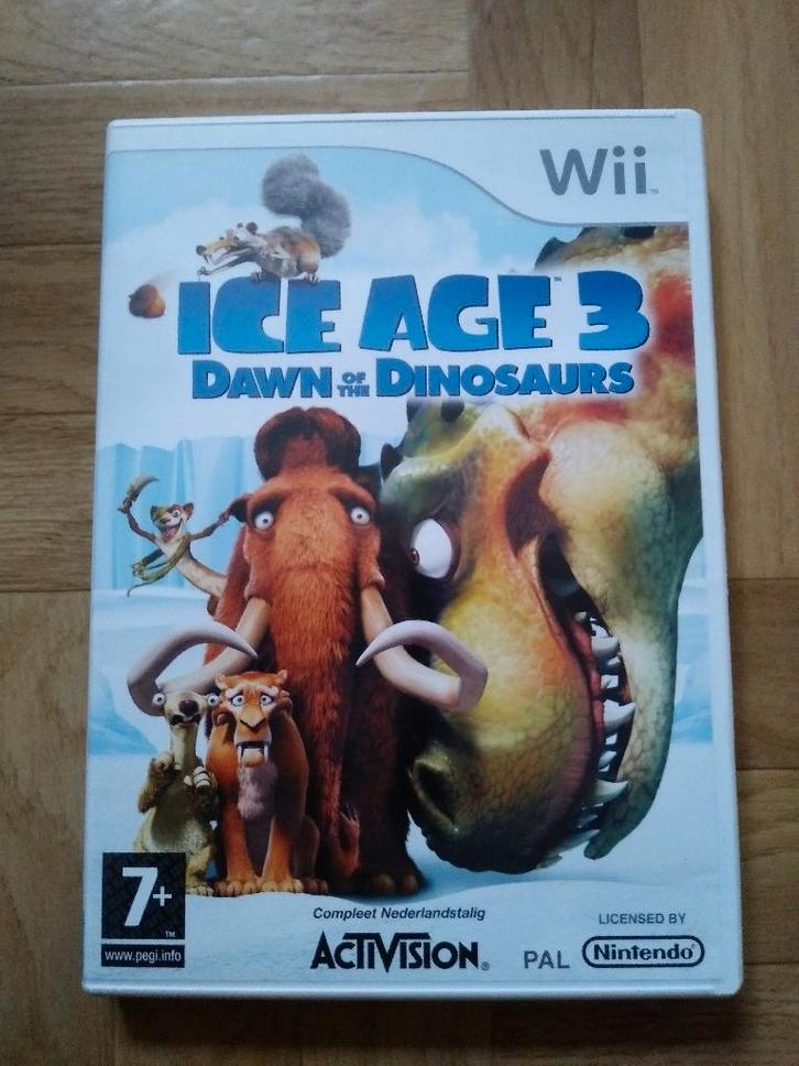 Ice Age 3, Dawn of the Dinosaurs voor Wii of Wii U, Consoles de jeu & Jeux vidéo, Jeux | Nintendo Wii, Comme neuf, Aventure et Action