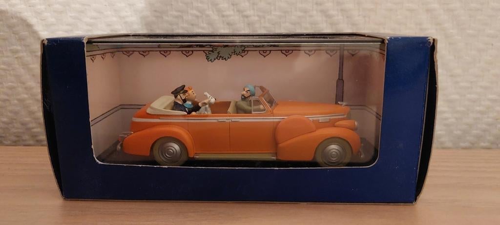 Voiture TINTIN Atlas 1/43 « Le taxi de New Delhi 1938 », Enlèvement, Comme neuf, Voiture, Autres marques