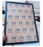 Grand cadre noir XL 45 X 62 cm Centimeter nouveau cadre déco, Maison & Meubles, Neuf, Enlèvement ou Envoi, Bois, Moins de 50 cm