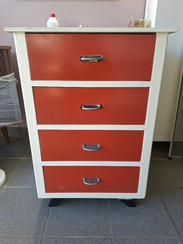 Vintage ladekastje, Collections, Rétro, Enlèvement, Maison et Meubles