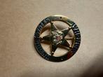 Politiebadge van de Amerikaanse maarschalk voor cosplay, Verzamelen, Ophalen of Verzenden, Gebruikt