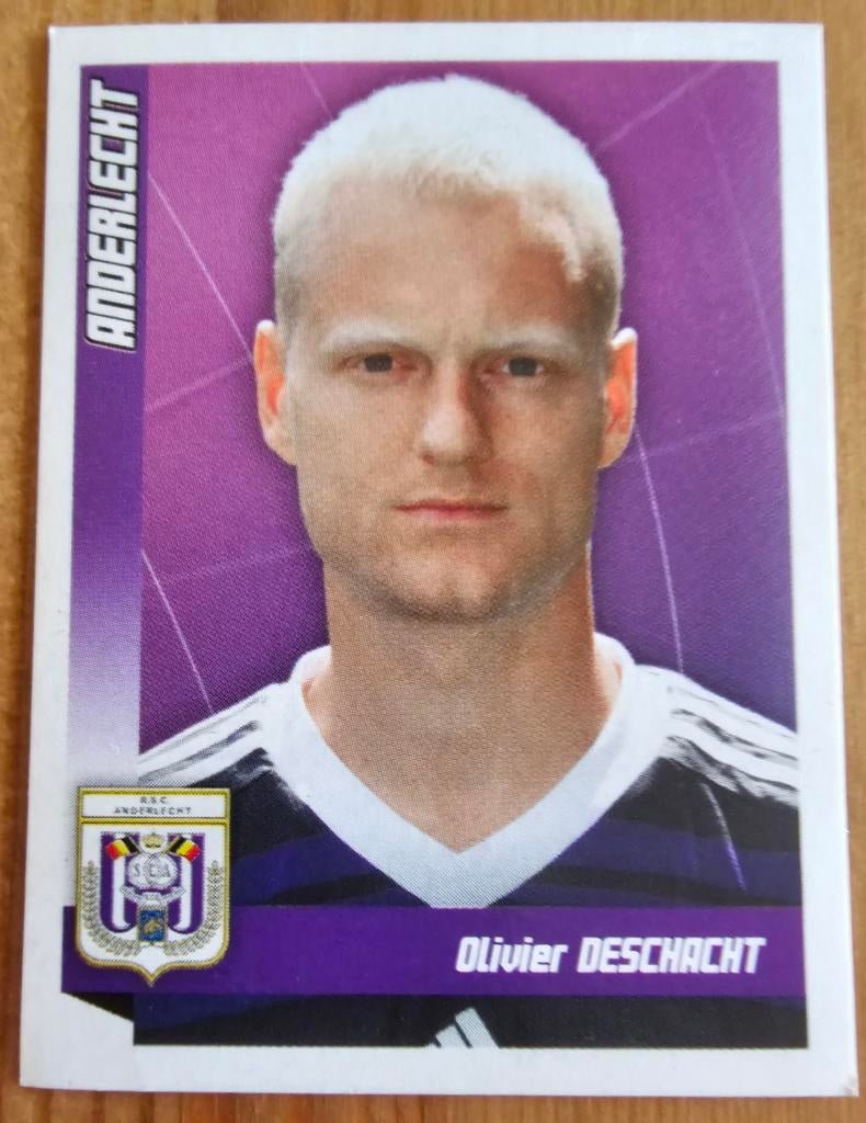 Panini Football 2011 #4 Deschacht RSC Anderlecht Voetbal!, Ophalen of Verzenden, Zo goed als nieuw, Sticker