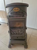 Provence Gaskachel op Wielen - Met Real Flame Effect, Huis en Inrichting, Kachels, Ophalen, Gas, Zo goed als nieuw, Vrijstaand