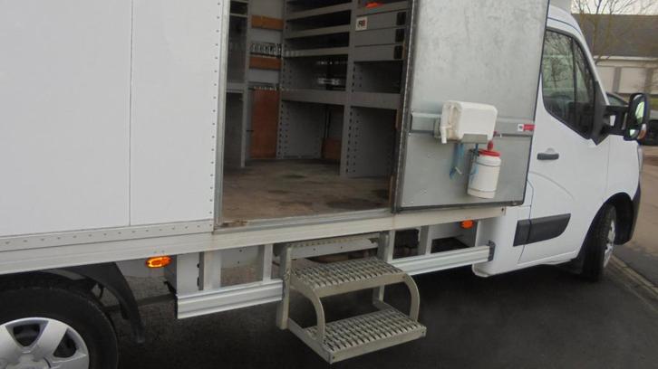 RENAULT MASTER ALUVAN 2.3 DCI - 160 pk - GPS - CRUISE, Auto's, Bestelwagens en Lichte vracht, Bedrijf, Te koop, ABS, Achteruitrijcamera